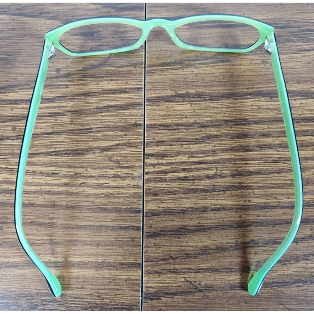 Legre LE014 Green Inside and Dark Brown Outside COL 452 49-16 Frames Only